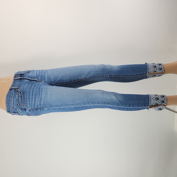 ANN Taylor LOFT Modern Skinny Ankle Crop Jeans Size 26/2 - Picture 16 of 16